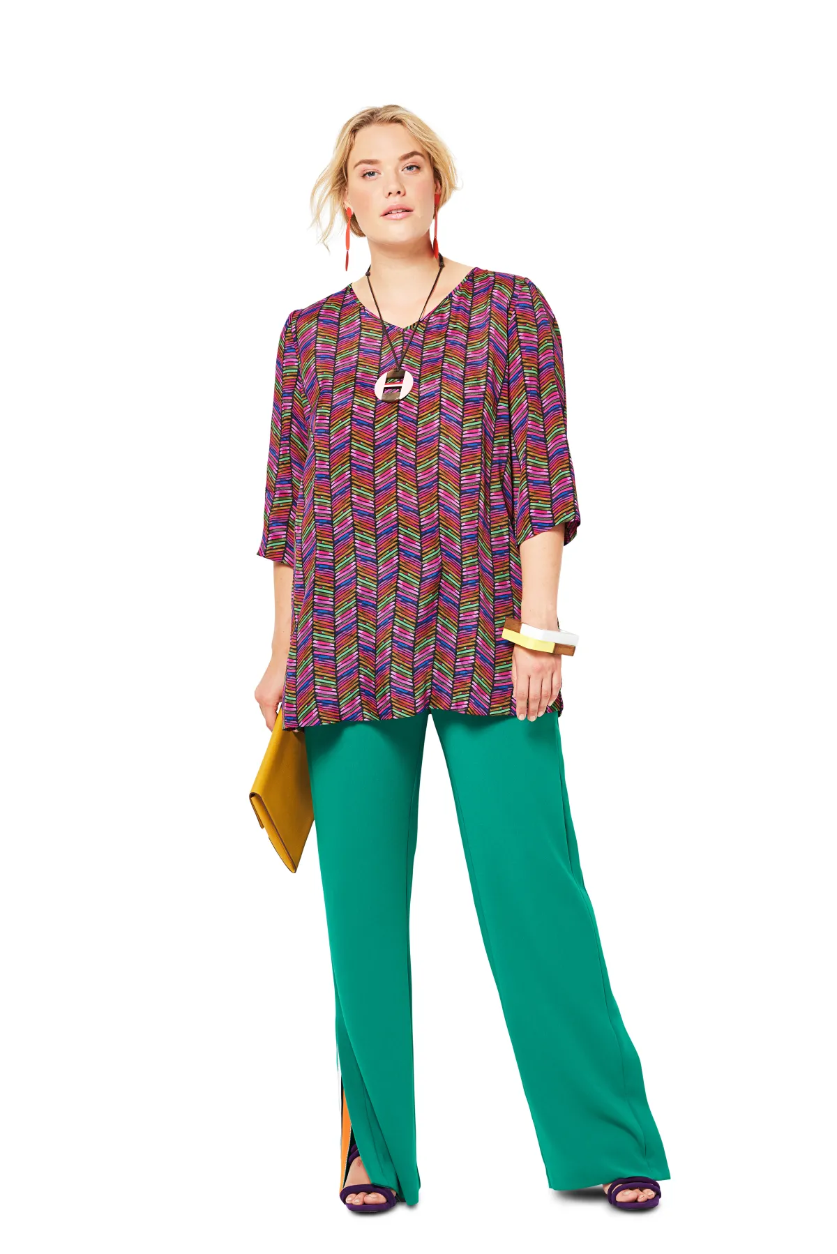 Cartamodelli Burda Taglie Forti>camicia