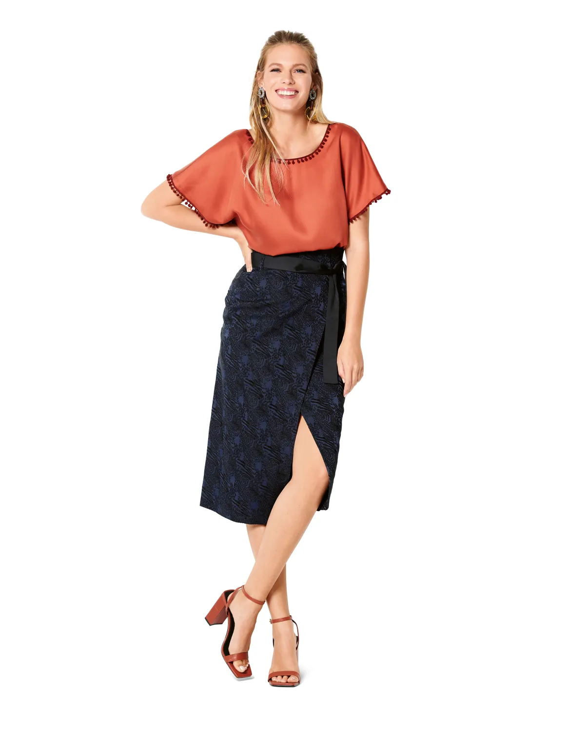 Giesse Scampoli Teenager>Camicia camicetta - Spalle scoperte -Sc