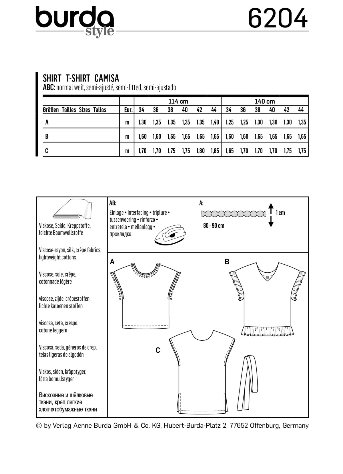 Giesse Scampoli Teenager>Camicia camicetta - Spalle scoperte -Sc