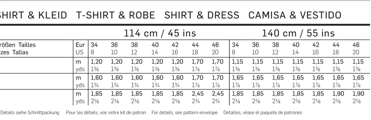 Cartamodelli Burda Top|Abiti>Camicia e vestito