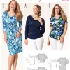 Cartamodelli Burda Taglie Forti>Camicia e vestito