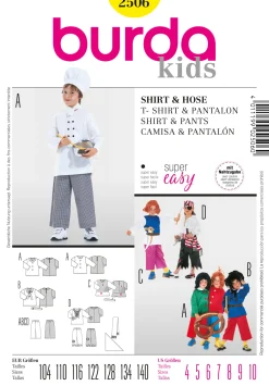 Cartamodelli Burda Neonati|Bambini>Camicia + pantaloni