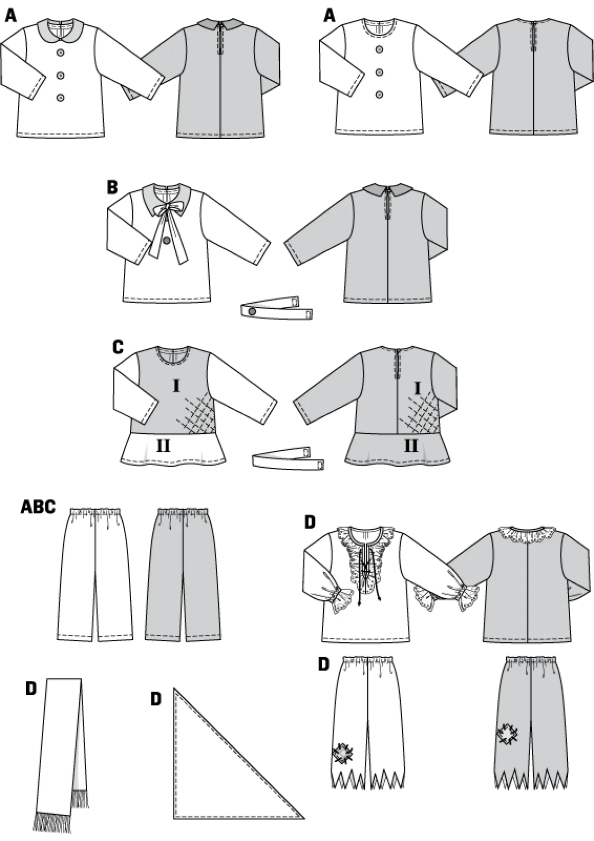 Cartamodelli Burda Neonati|Bambini>Camicia + pantaloni