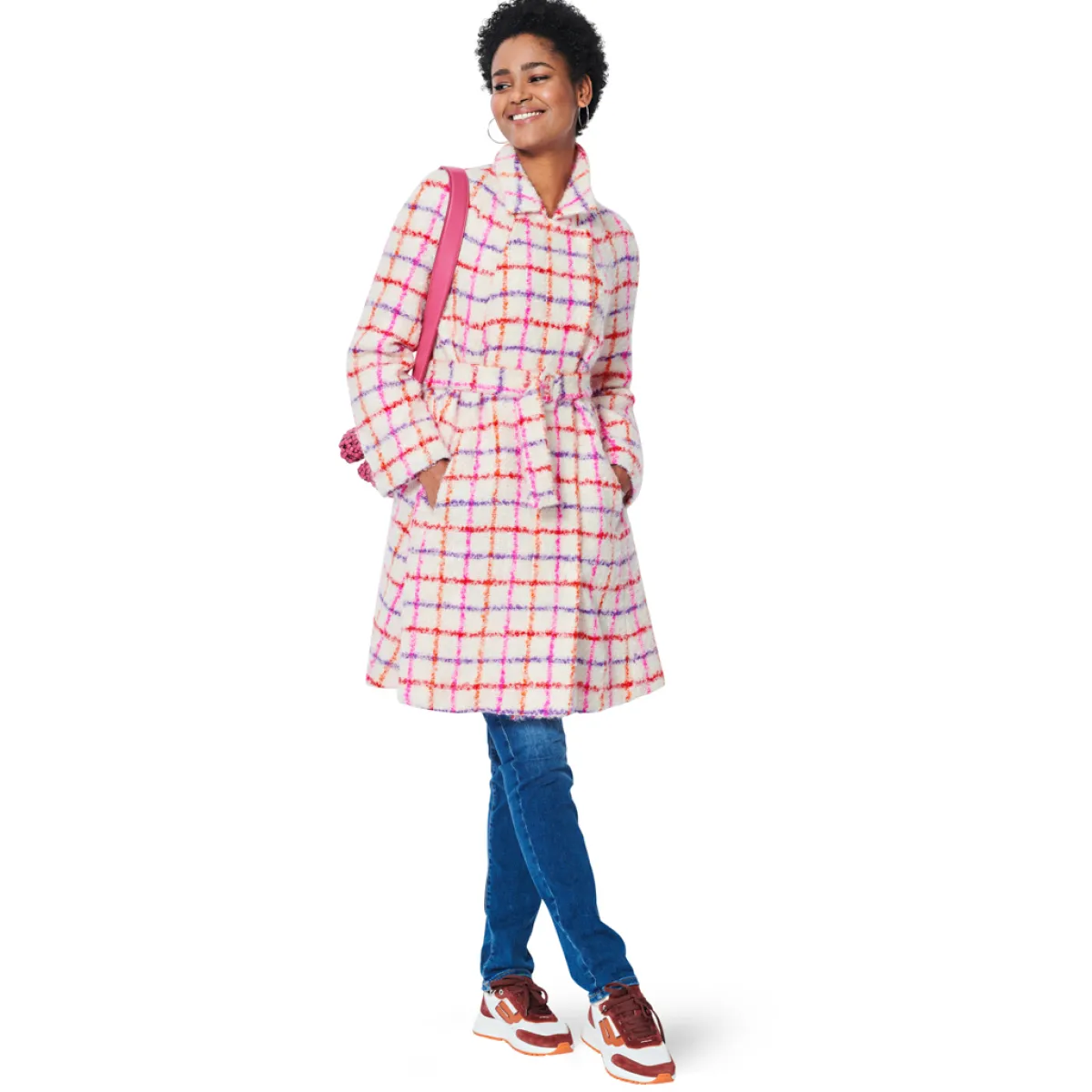 Giesse Scampoli Taglie Forti>Cappotto
