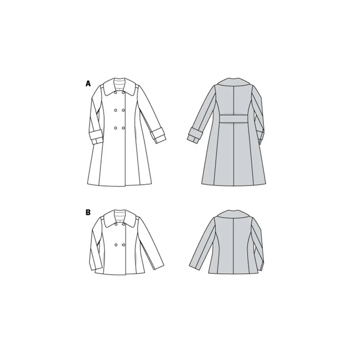 Giesse Scampoli Giacche>Cappotto giacca doppio petto