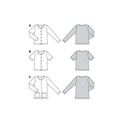 Giesse Scampoli Giacche>Cardigan con scollo arrotondato