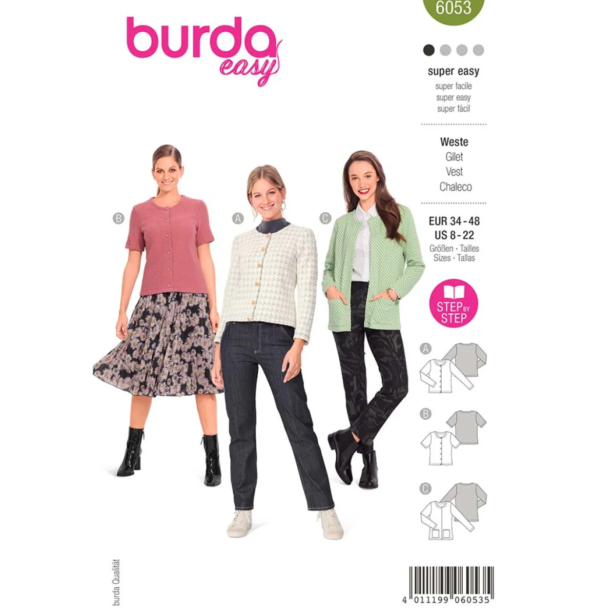 Giesse Scampoli Giacche>Cardigan con scollo arrotondato