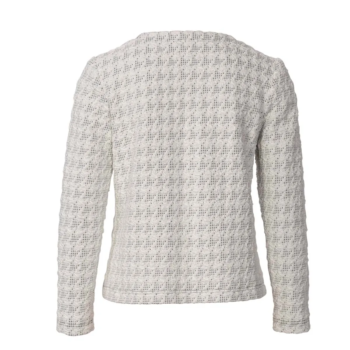 Giesse Scampoli Giacche>Cardigan con scollo arrotondato