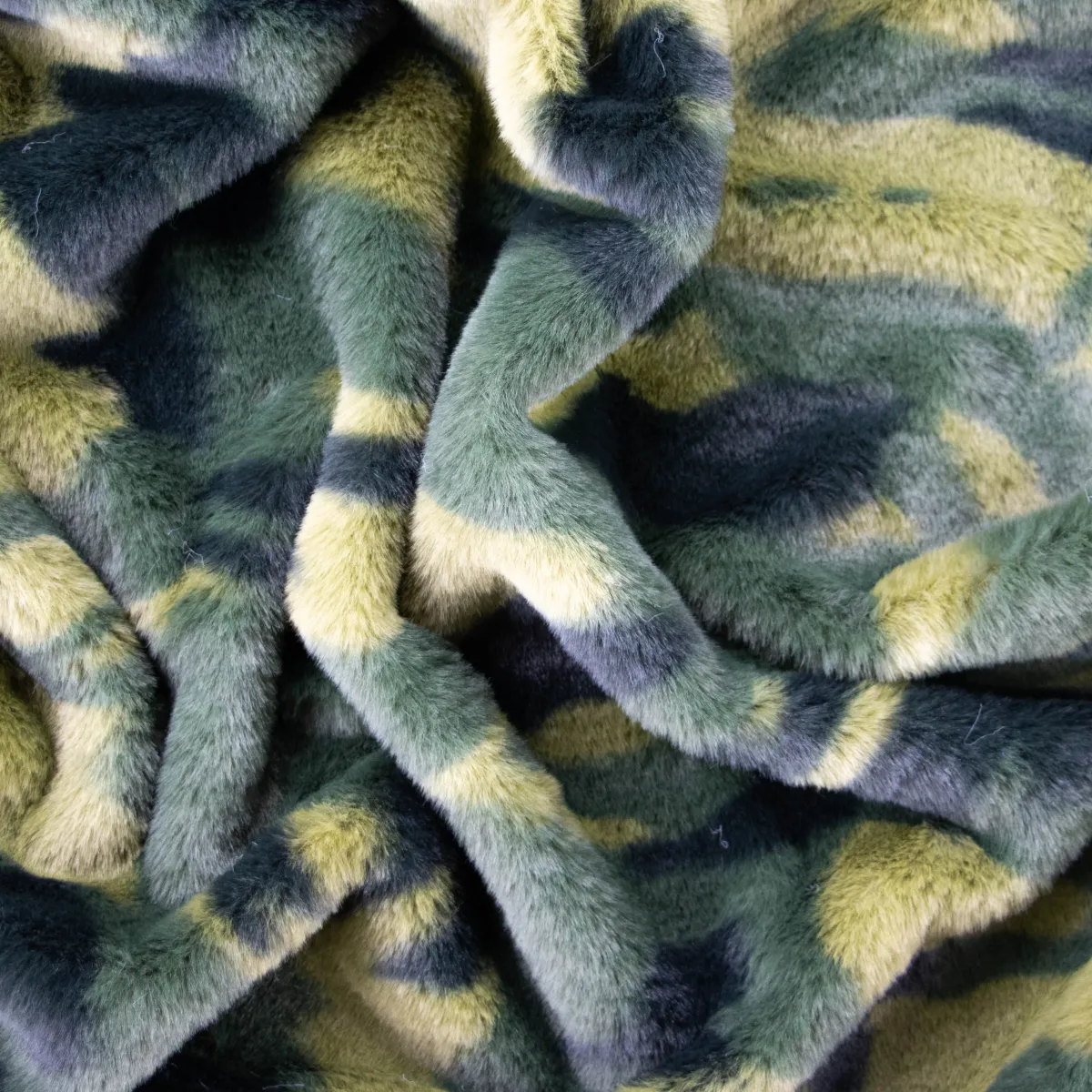 Giesse Scampoli Pelliccia Sintetica E Finta Pelle>CASTORINO CAMOUFLAGE
