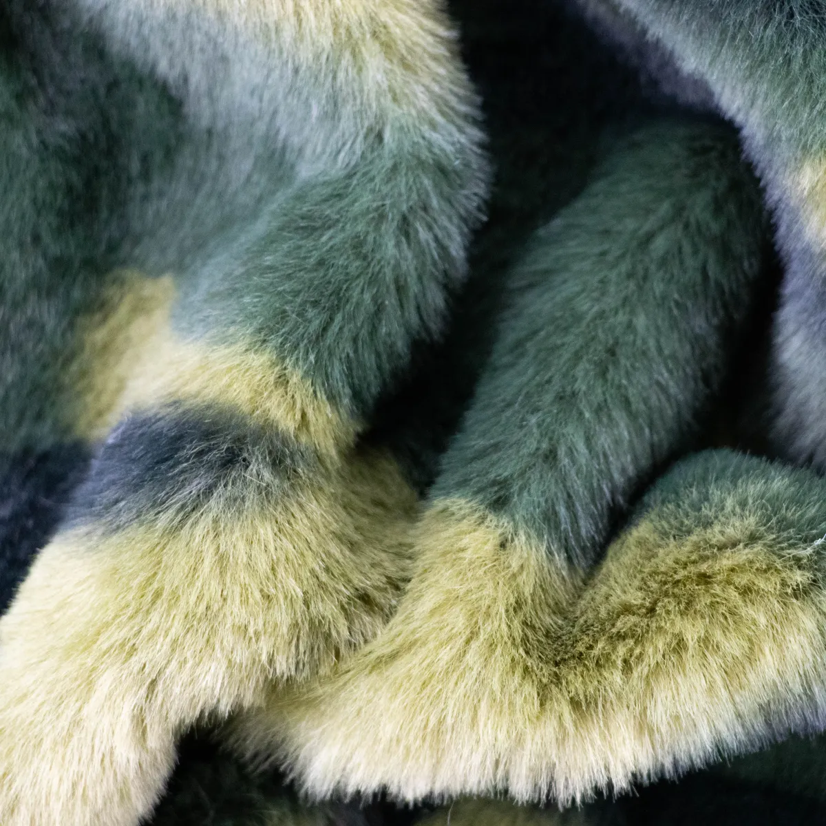 Giesse Scampoli Pelliccia Sintetica E Finta Pelle>CASTORINO CAMOUFLAGE
