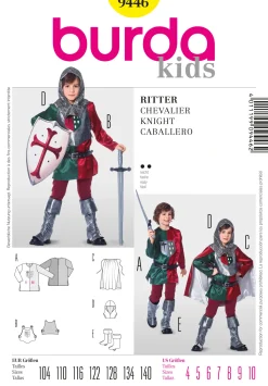 Cartamodelli Burda Neonati|Bambini>Cavalieri - Medioevo