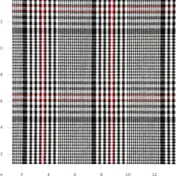 Giesse Scampoli Fantasie Moda>CELLO LUREX PRINCIPE DI GALLES
