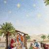 Giesse Scampoli Tovaglie Fantasia>CENTRO TAVOLA 100X100 NATALE