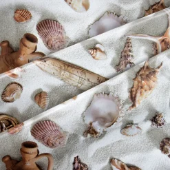 Giesse Scampoli Cotoni Resinati E Tovaglie Cerate>CERATA FANTASIA CONCHIGLIE