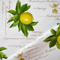 Giesse Scampoli Cotoni Resinati E Tovaglie Cerate>CERATA FANTASIA LIMONI