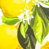 Giesse Scampoli Cotoni Resinati E Tovaglie Cerate>CERATA TRAMA FANTASIA LIMONI IN FIORE