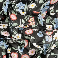 Giesse Scampoli Fantasie Moda>CHIFFON NICOLETTA FIORI DI CAMPO