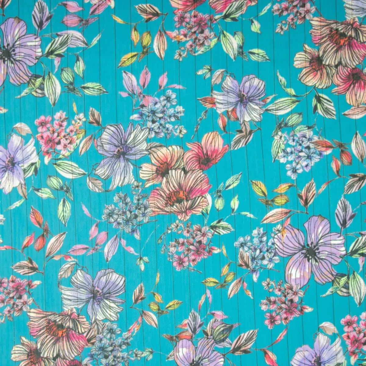 Giesse Scampoli Fantasie Moda>CHIFFON NICOLETTA LUREX FIORI