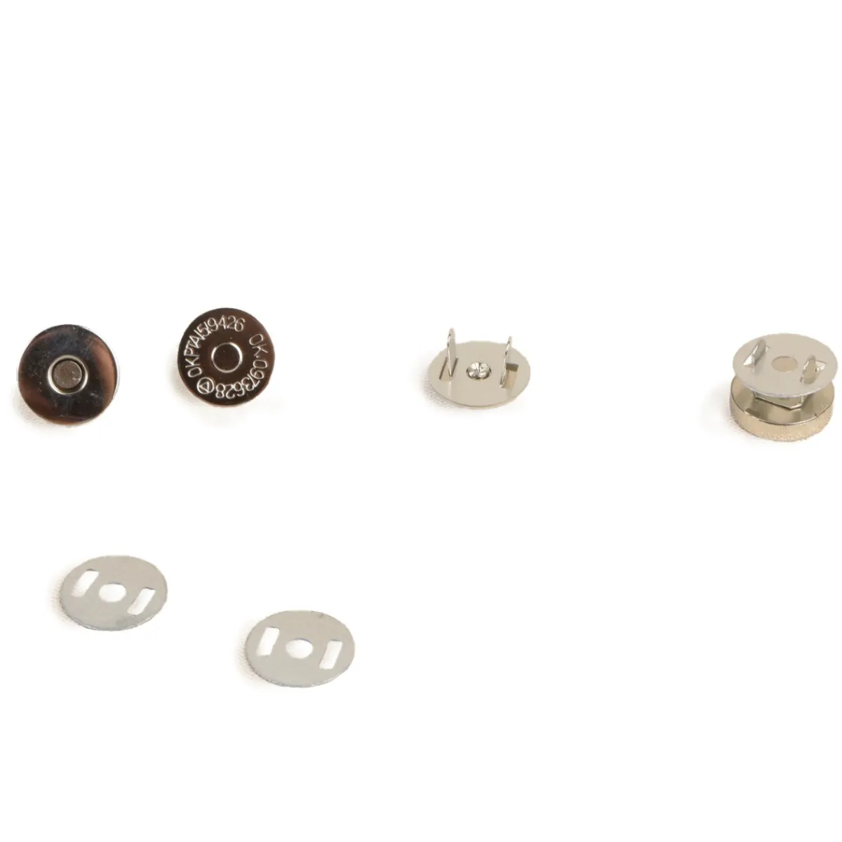 Giesse Scampoli Accessori Per Borse E Bigiotteria>Chiusura magnetica 2pz 19 mm