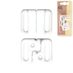 Giesse Scampoli Chiusure Ed Accessori Intimo>CLIPS PER BIKINI 3PZ 15 MM