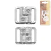 Giesse Scampoli Chiusure Ed Accessori Intimo>Clips per bikini 3 sets 15 mm
