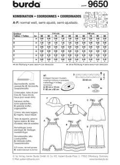 Cartamodelli Burda Neonati|Bambini><noscript><img width=