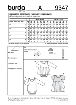 Cartamodelli Burda Neonati|Bambini><noscript><img width=