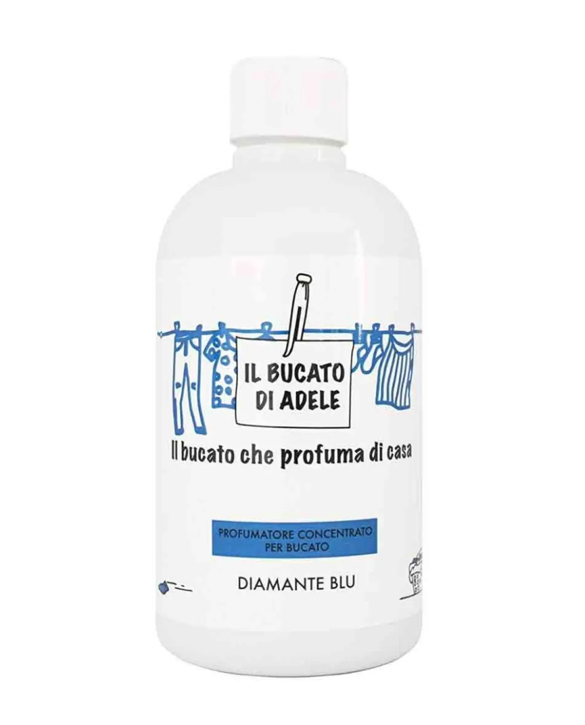 Giesse Scampoli Profumatori Per Bucato>Concentr. Lavatr. 500ml - Diamante Blu