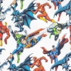 Bambino Giesse Scampoli Tessuti In Cotone>COTONE DC COMICS FUMETTI