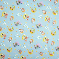 Bambino Giesse Scampoli Tessuti In Cotone>COTONE DORAEMON FUMETTI
