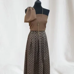 Giesse Scampoli Fantasie Moda>COTONE NICOLETTA GEOMETRICO