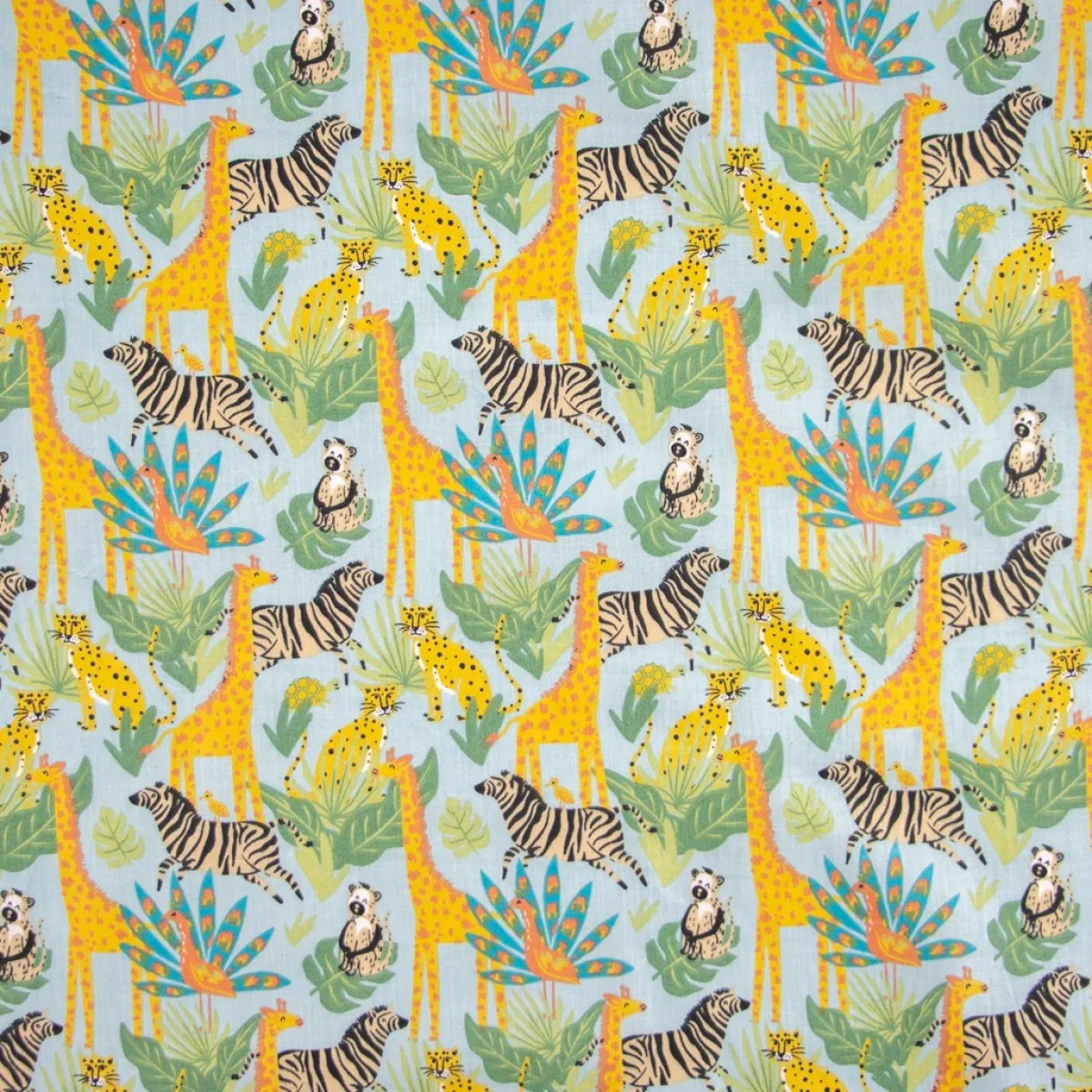 Bambino Giesse Scampoli Tessuti In Cotone>COTONE OLANDA SAFARI