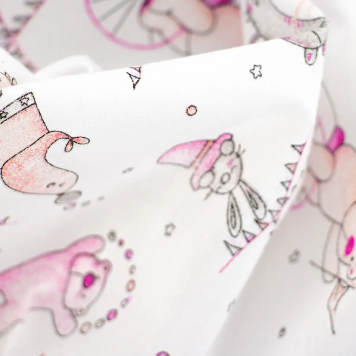 Bambino Giesse Scampoli Tessuti In Cotone>COTONE RAFFAELE CIRCUS