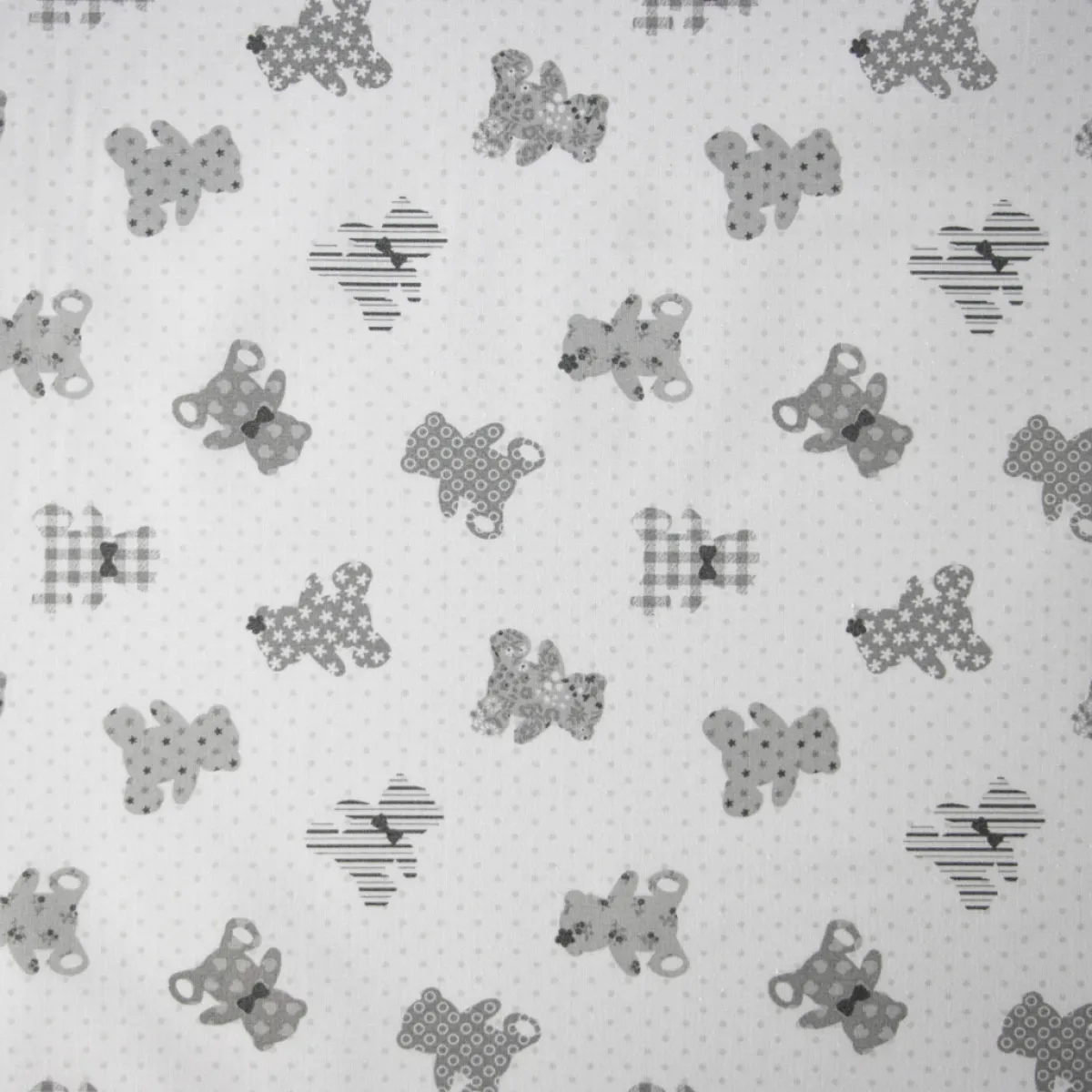 Bambino Giesse Scampoli Tessuti In Cotone>COTONE RAFFAELE DISEGNO TEDDY