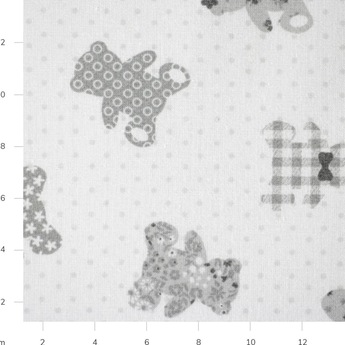 Bambino Giesse Scampoli Tessuti In Cotone>COTONE RAFFAELE DISEGNO TEDDY