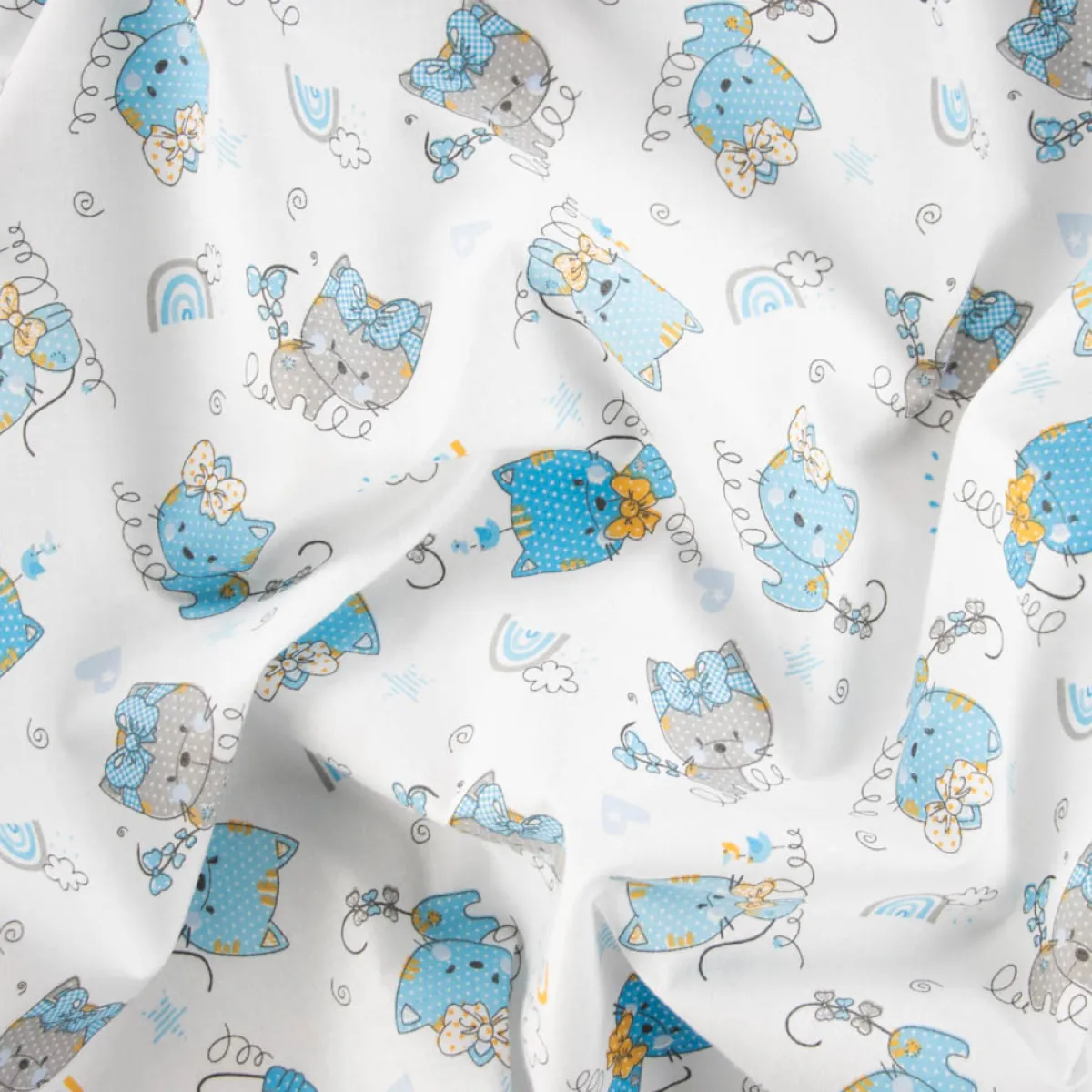 Bambino Giesse Scampoli Tessuti In Cotone>COTONE RAFFAELE GATTI