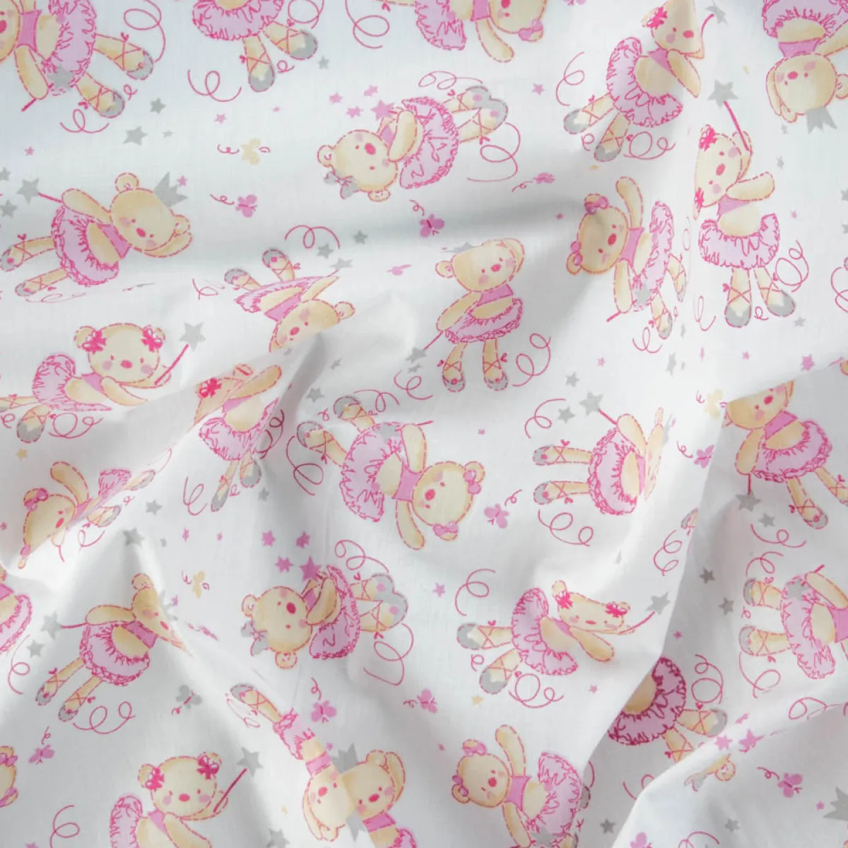 Bambino Giesse Scampoli Tessuti In Cotone>COTONE RAFFAELE LUCY