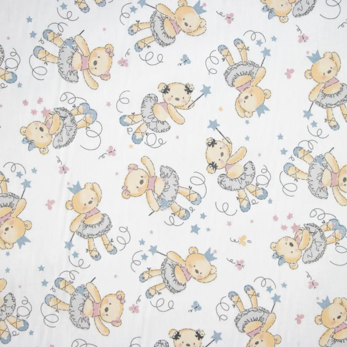 Bambino Giesse Scampoli Tessuti In Cotone>COTONE RAFFAELE LUCY