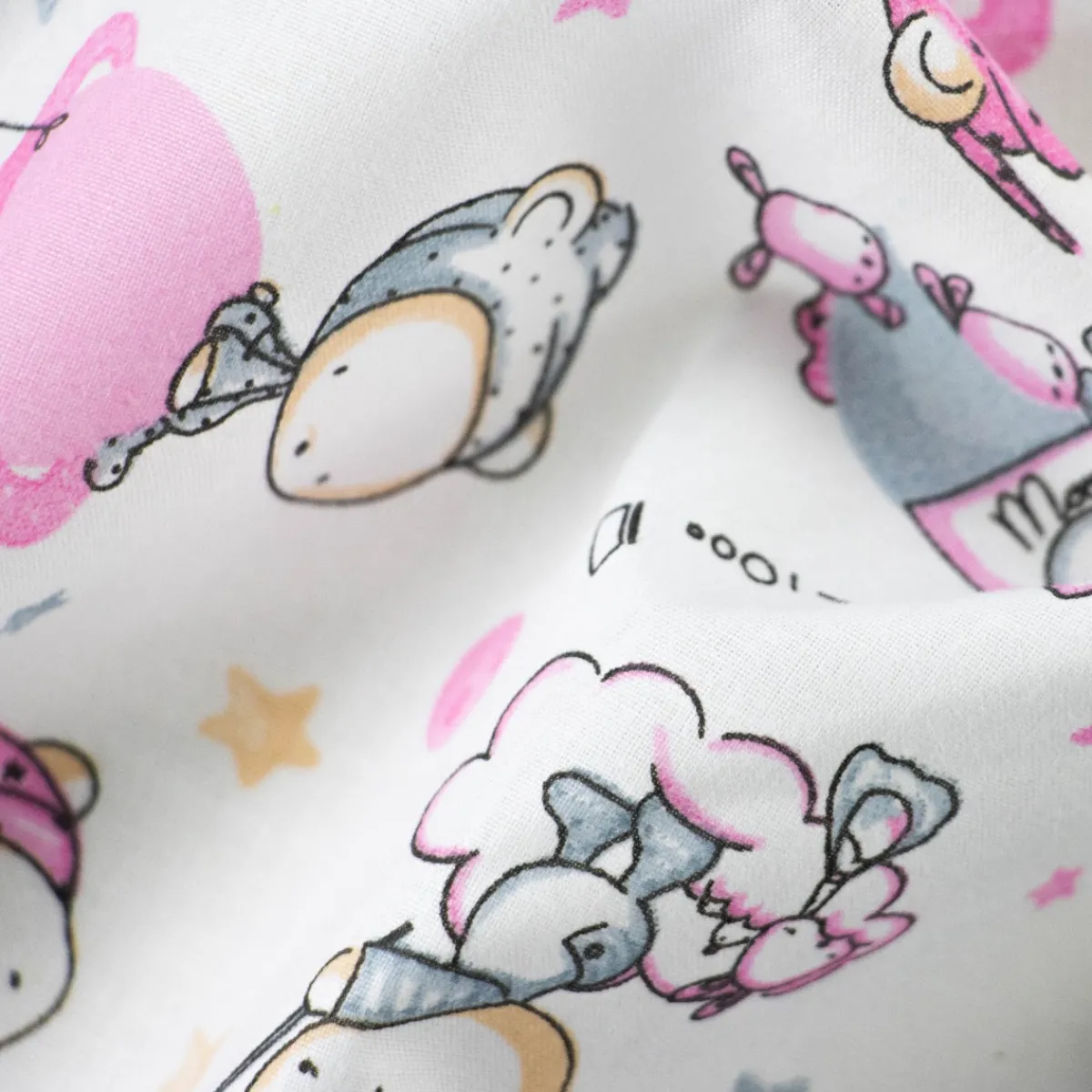 Bambino Giesse Scampoli Tessuti In Cotone>COTONE RAFFAELE PANDY