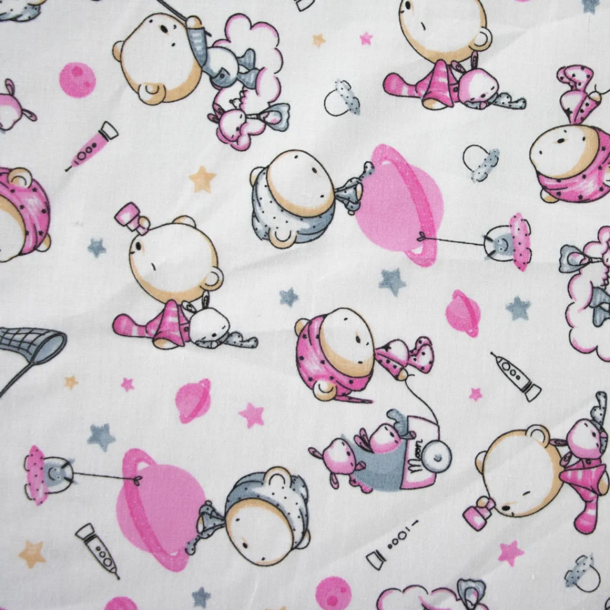 Bambino Giesse Scampoli Tessuti In Cotone>COTONE RAFFAELE PANDY