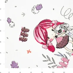 Bambino Giesse Scampoli Tessuti In Cotone>COTONE RAFFAELE SASHA
