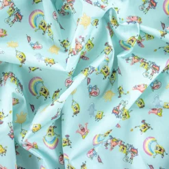 Bambino Giesse Scampoli Tessuti In Cotone>COTONE SPONGEBOB FUMETTI
