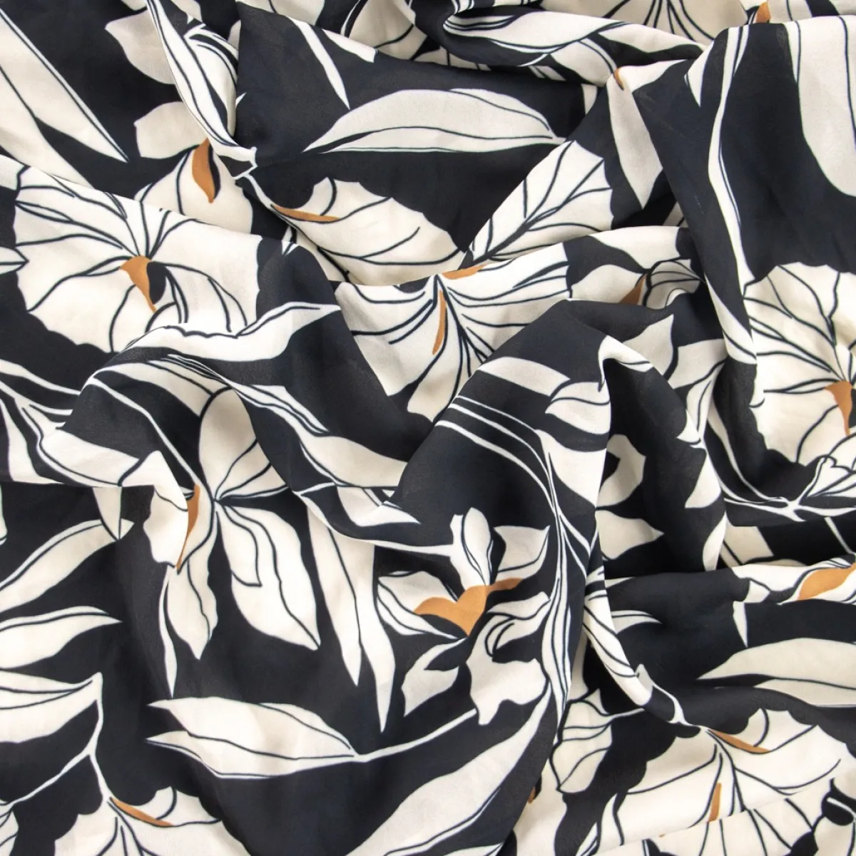 Giesse Scampoli Fantasie Moda>CREPE NICOLETTA FLOREALE