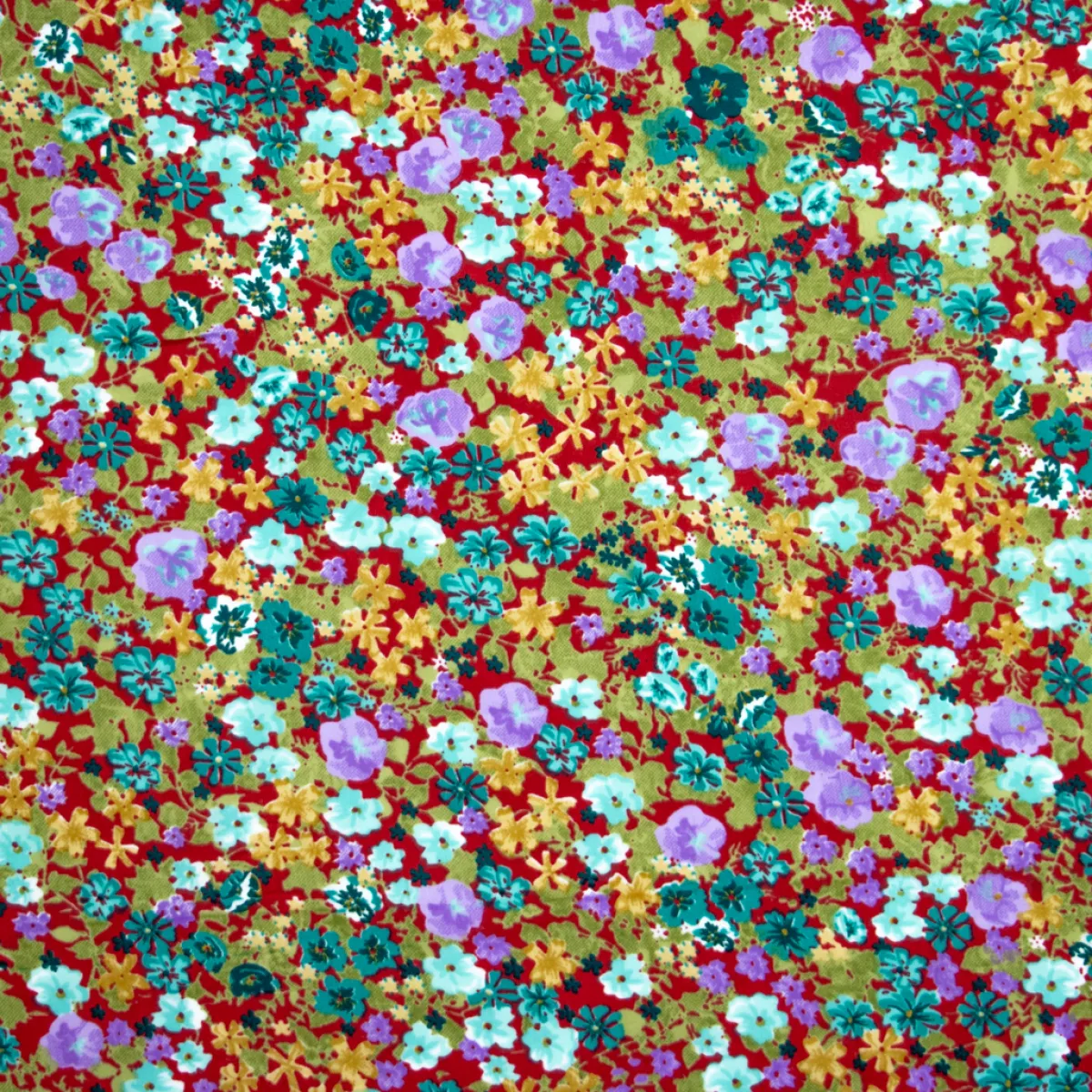 Giesse Scampoli Fantasie Moda>CREPE NICOLETTA MULTIFIORI