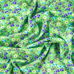 Giesse Scampoli Fantasie Moda>CREPE NICOLETTA MULTIFIORI