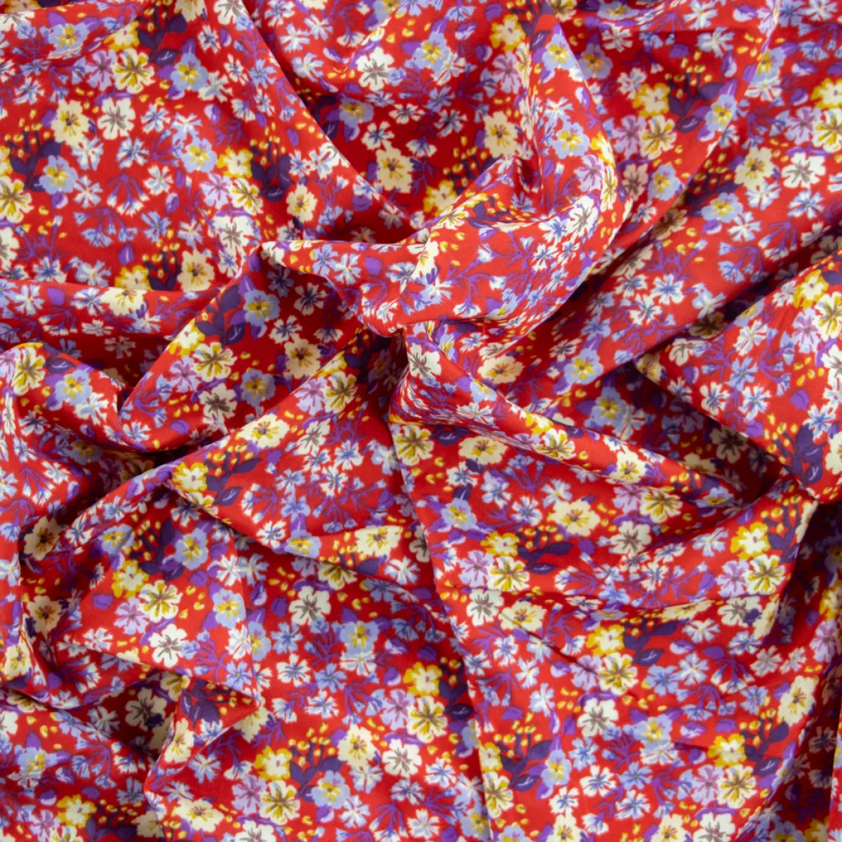 Giesse Scampoli Fantasie Moda>CREPE NICOLETTA MULTIFIORI