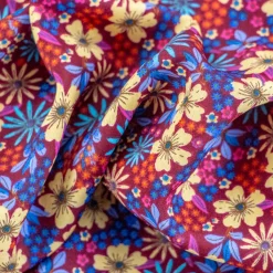 Giesse Scampoli Fantasie Moda>CREPE NICOLETTA MULTIFIORI
