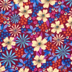 Giesse Scampoli Fantasie Moda>CREPE NICOLETTA MULTIFIORI