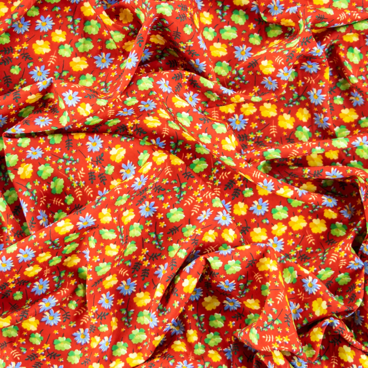 Giesse Scampoli Fantasie Moda>CREPE NICOLETTA MULTIFIORI