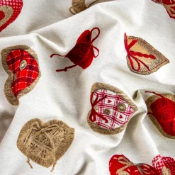 Giesse Scampoli Tovaglie Fantasia>CUJA PALOMA CUORI PATCHWORK SHABY